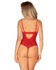 Ingridia czerwone body otwarte z dziurką XL/2XL